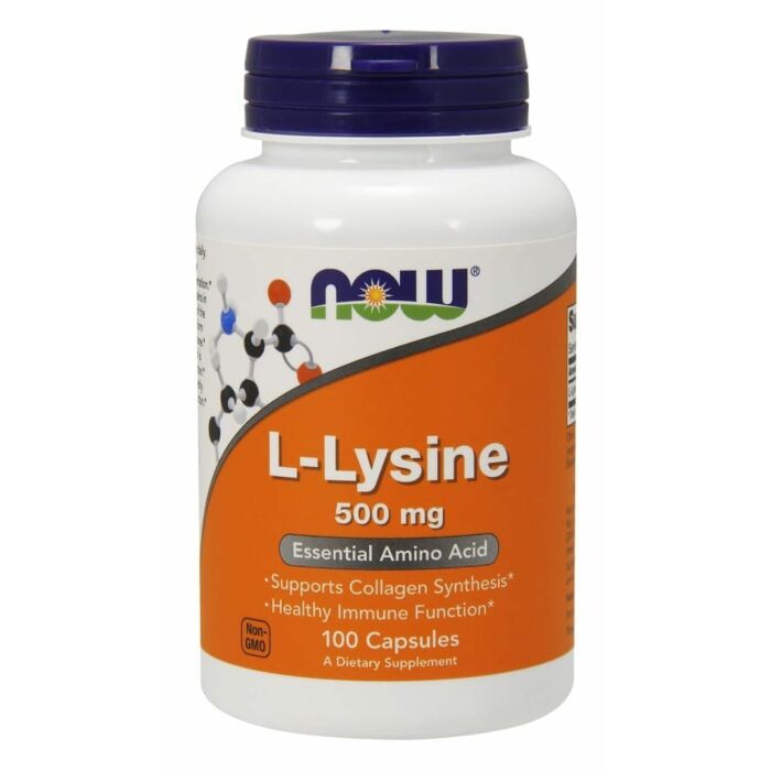 Аминокислота NOW L-Lysine 500mg 100 caps