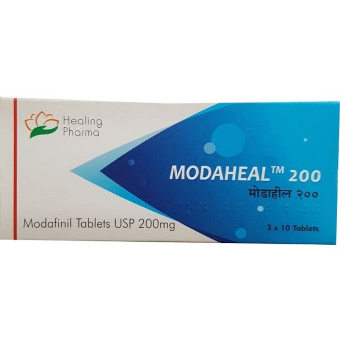 Модафініл Healthy origins MODAHEAL® (Modafinil) 10 tabs/pack, 200 mg/tab
