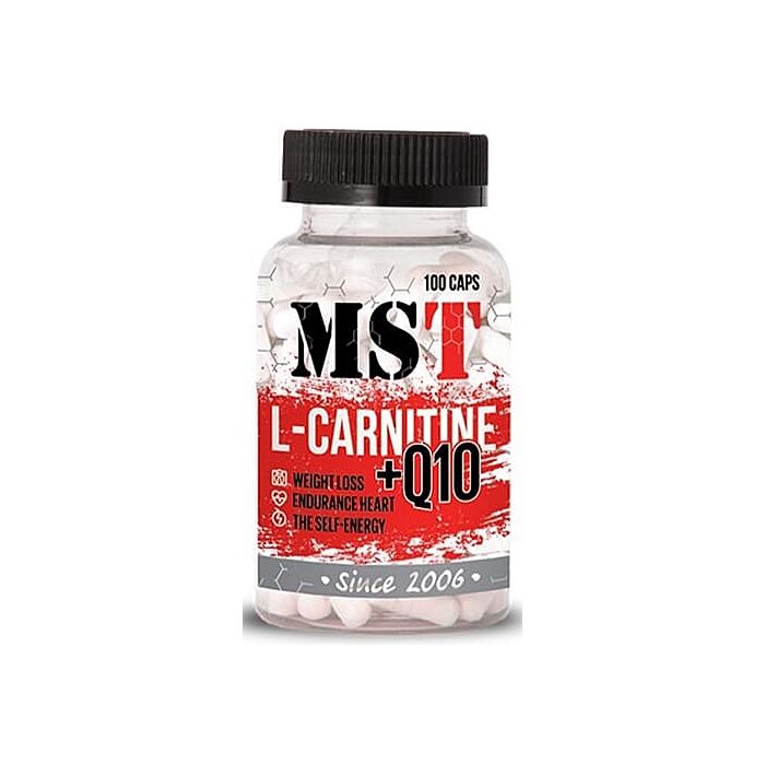 Л-карнітин MST L-carnitine + Q10 100 капс