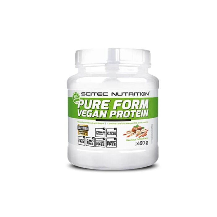 Растительный протеин Scitec Nutrition Pure Form Vegan Protein 450 грамм