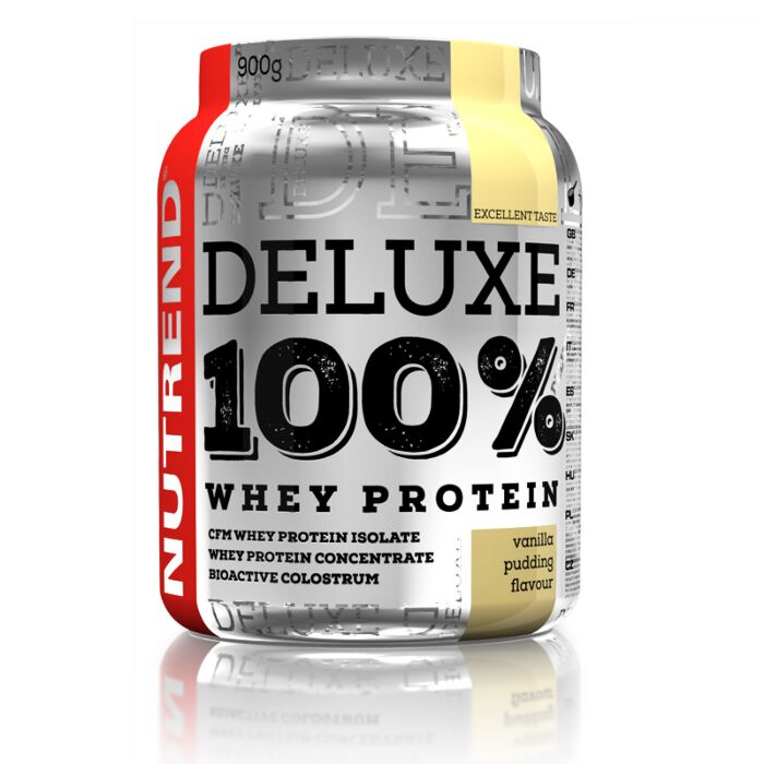 Сывороточный протеин NUTREND DELUXE 100% WHEY PROTEIN 900 г