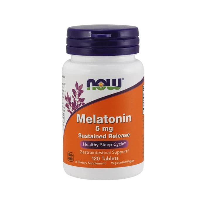 Мелатонін NOW Melatonin 5 mg 120 tablets