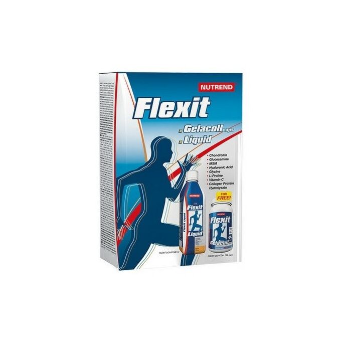 NUTREND Flexit Gelacoll 180капс+ Flexit drink 0,5 л