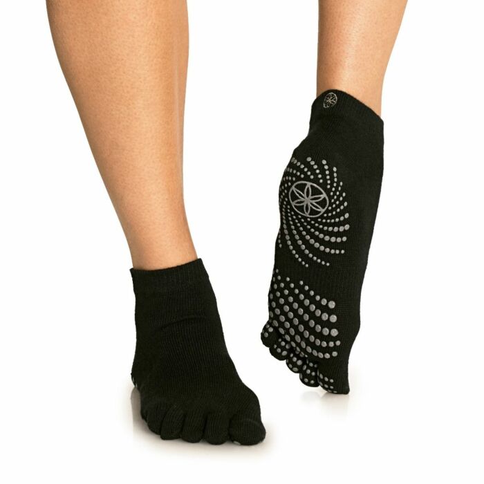 Одяг для жінок  Шкарпетки для йоги Grippy Yoga Socks Black