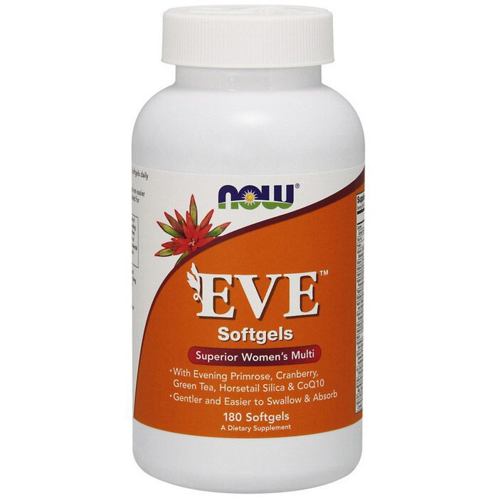 Витамины для женщин NOW Eve 180 softgels