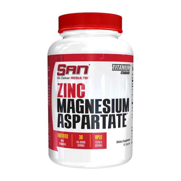 Цинк, магния аспартат плюс витамин В6 SAN Zinc Magnesium Aspartate 90 caps