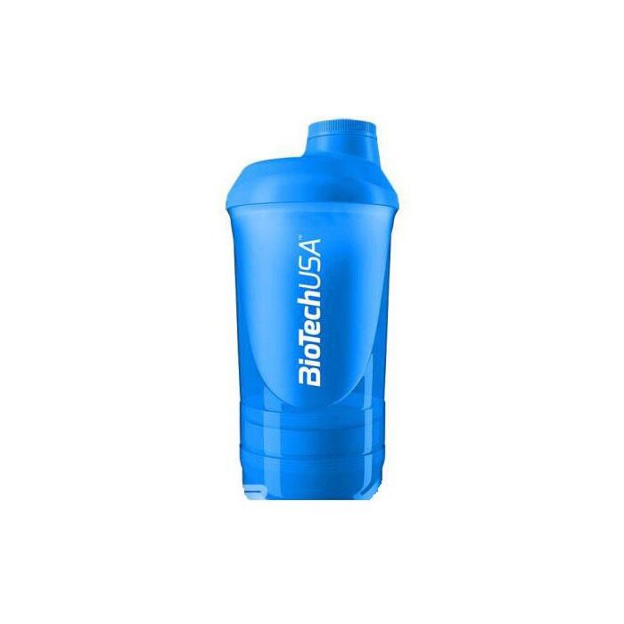 Шейкер BioTech USA Shaker Wave+ 3 in 1 Schocking Blue (500 ml)