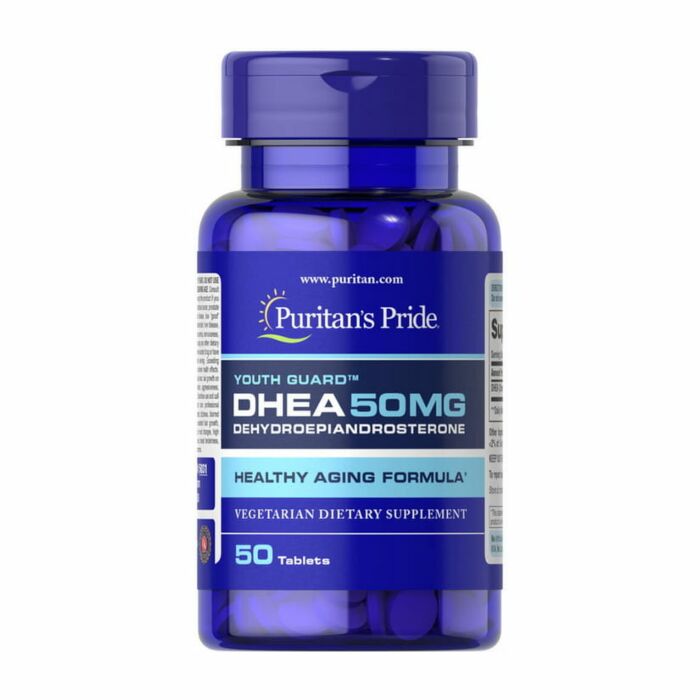 Комплексний засіб для підвищення тестостерону Puritans Pride  DHEA 50 mg - 50 tabs