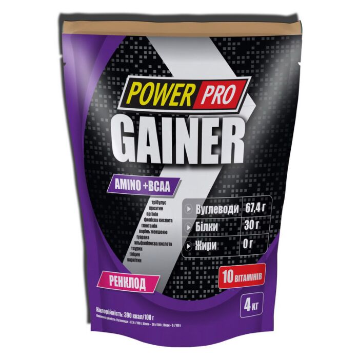 Гейнер POWER PRO Gainer - 4 kg