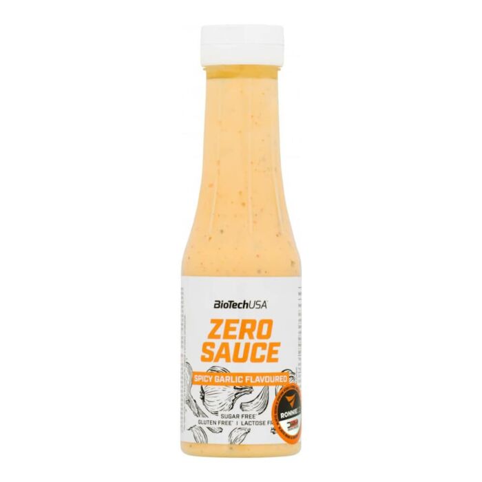 Заменитель питания BioTech USA Zero Sauce Spicy garlic - 350 ml