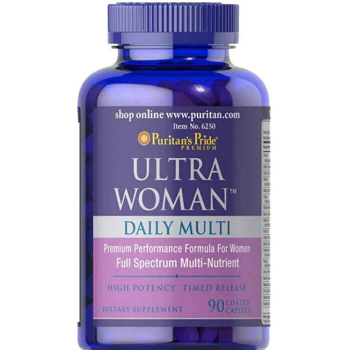 Puritans Pride Ultra Woman™ Daily Multi Timed Release 90 Caplets