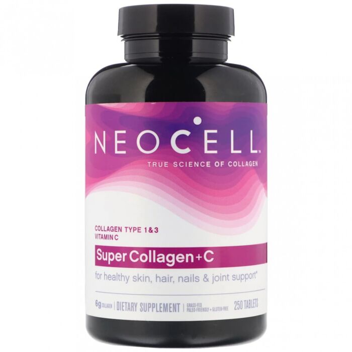 Коллаген Neocell Super Collagen+C, 250 Tablets
