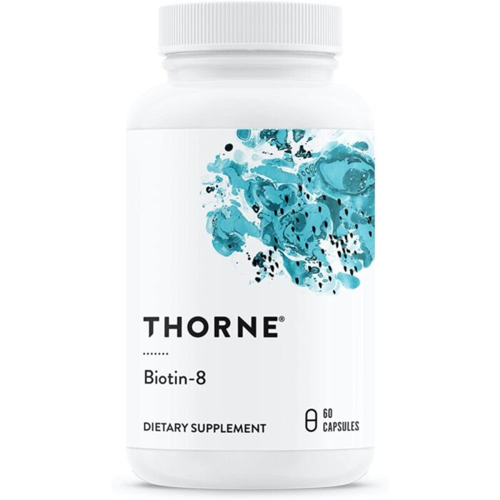 Биотин Thorne Research Биотин, 8 Мг, 60 Капсул
