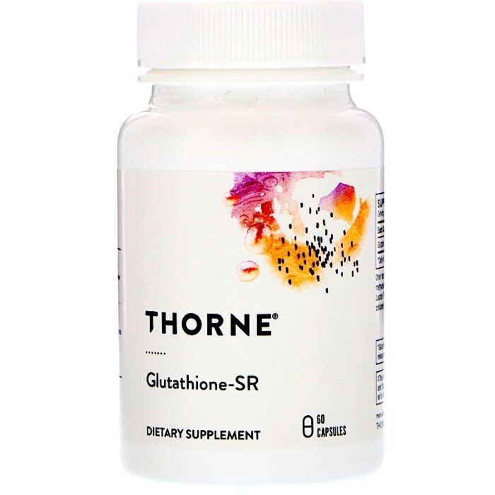 Антиоксиданты Thorne Research Glutathione-SR, 60 капсул