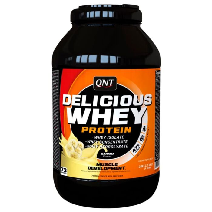 Сывороточный протеин QNT Delicious Whey 2200 грамм
