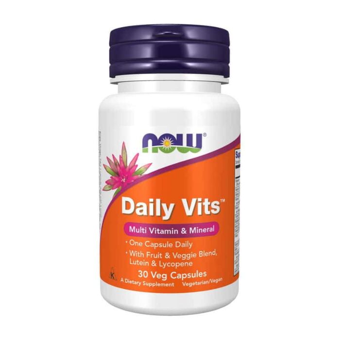 Мультивитаминный комплекс NOW Daily Vits - 30 veg caps