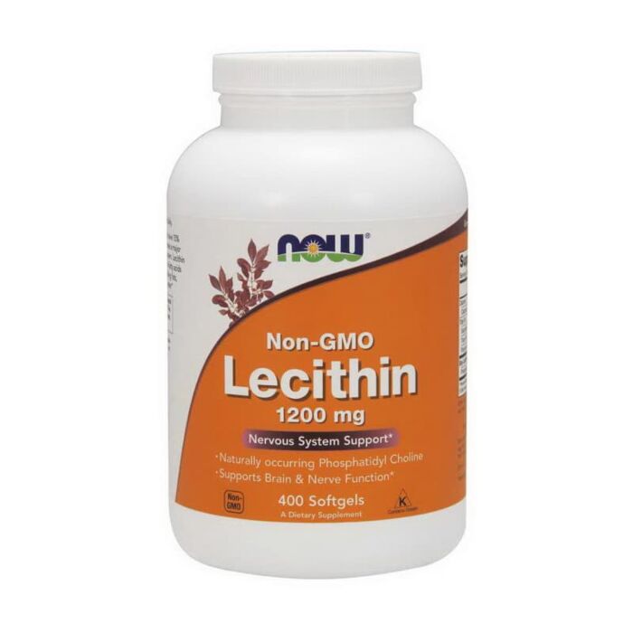 Лецитин NOW Lecithin 1200 mg 400 soft gels