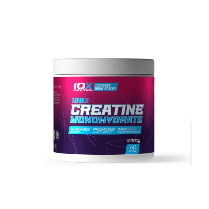 Креатин 10x Nutrition 100% Creatine Monohydrate 300 g