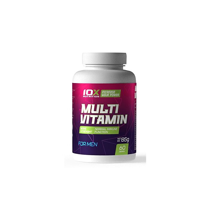 Витамины для мужчин 10x Nutrition Multivitamin for men 60 tabs
