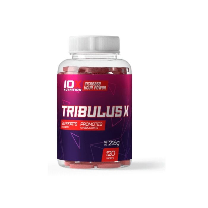 Комплесный тестобустер 10x Nutrition Tribulus X 120 tabs