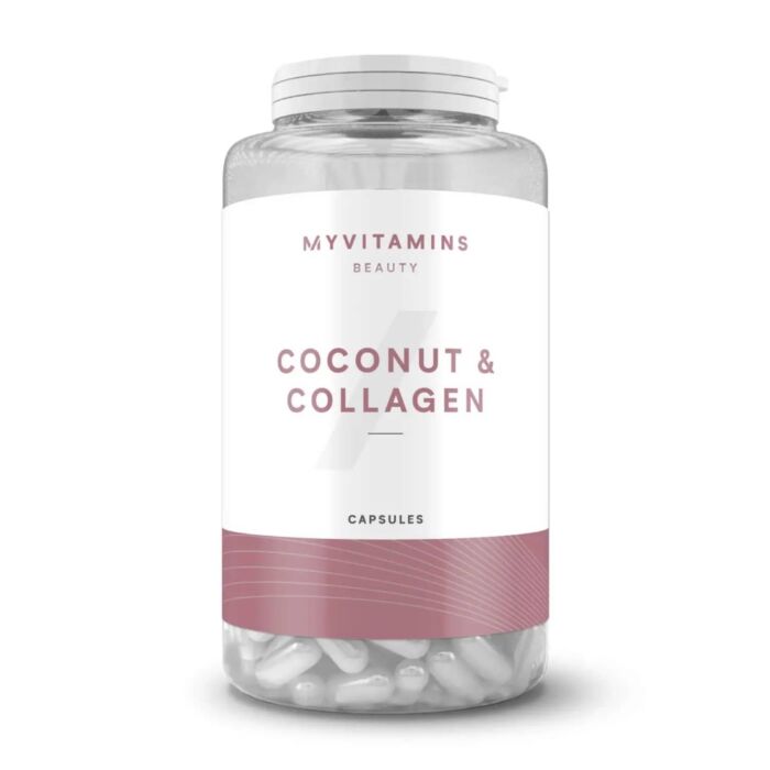 Спеціальна добавка MyProtein Coconut & Collagen - 180 Capsules