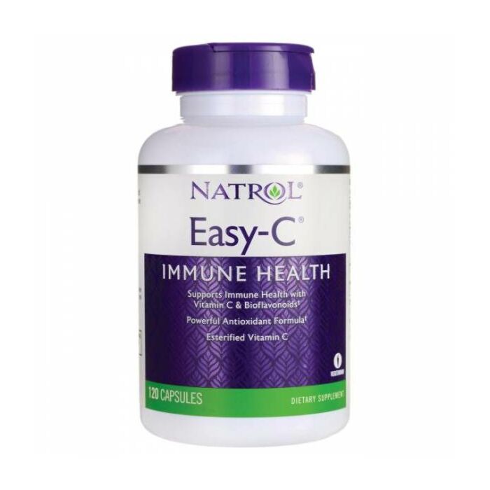 Для підвищення імунітету Natrol Easy-C 500mg - 120 веган капс