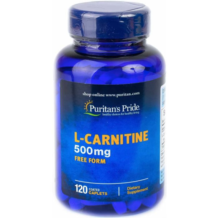 Л-Карнитин Puritans Pride L-Carnitine 500 mg 120 Caplets
