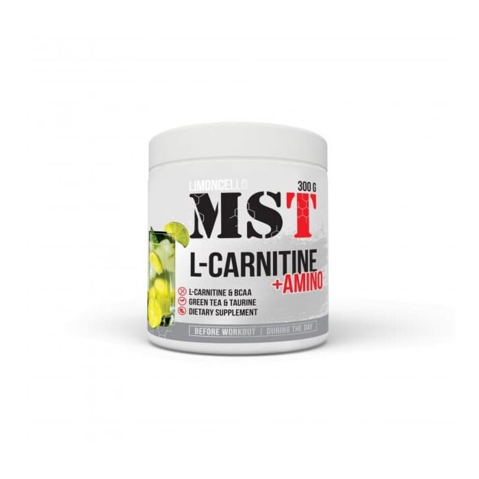 Жиросжигатель MST L-Carnitine + Amino, Limonchello - 300 g