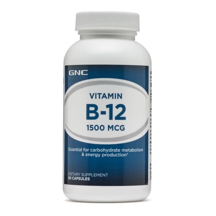 Вітамин B GNC Vitamin B12 1500MG - 90 Capsl