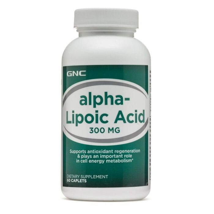 Антиоксиданты GNC Alpha-Lipoic Acid 300 MG - 60 tab