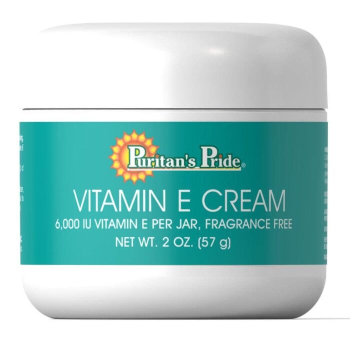 Puritans Pride Vitamin E Cream 6000 IU 2 oz.