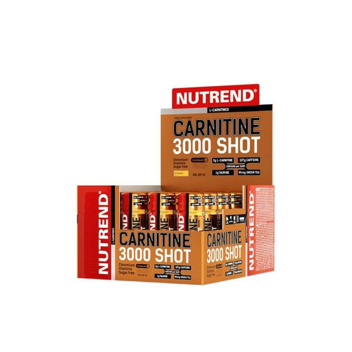 Л-карнітин NUTREND Carnitine 3000 Shot 20x60 мл