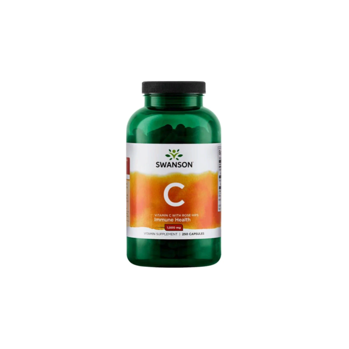Витамин С Swanson Витамин С с шиповником (Vitamin C) 1000 мг 250 капсул