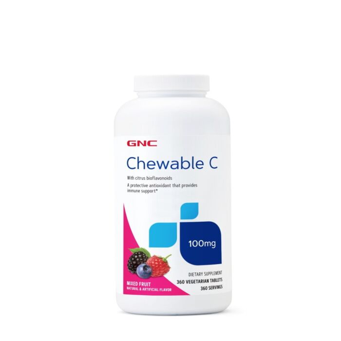 Витамин С GNC Chewable C 100 mg - 360 tabl