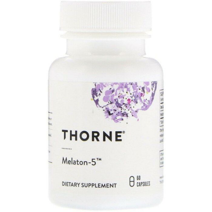 Мелатонін Thorne Research Melaton-5, 60 капсул