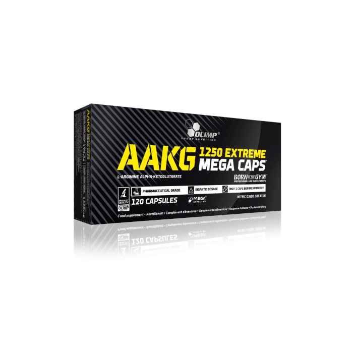 Аргінін Olimp Labs AAKG 1250 Extreme Mega Caps 120 caps