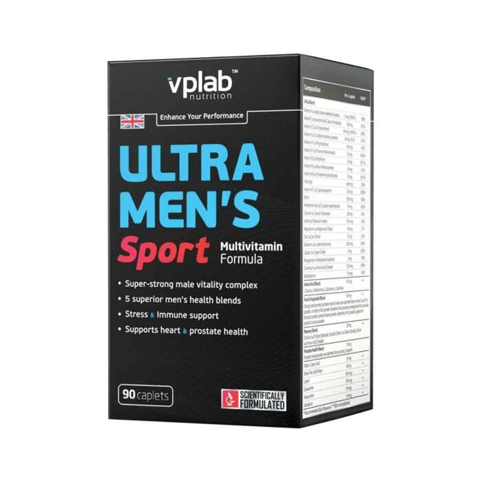 Для чоловічого здоров'я  VPLab Ultra Men's Sport Multivitamin 90 caps