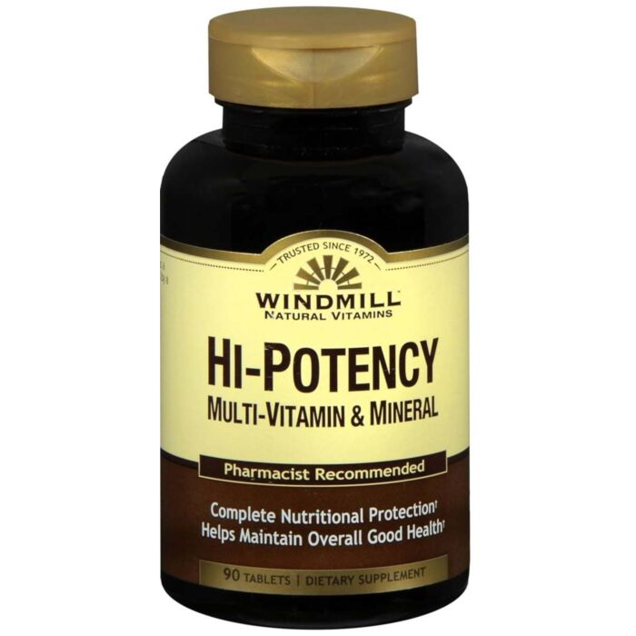 Мультивитаминный комплекс  Hi-Potency Multi Vitamin & Mineral 90 tablets