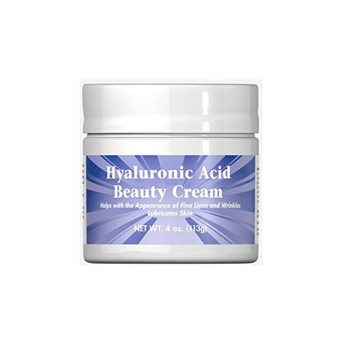 Для здоровья кожи Puritans Pride Nature Smart HyaLuronic Acid Beauty Cream, 113 g.