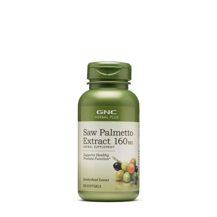 Для чоловічого здоров'я  GNC Herbal Plus Saw Palmetto Extract 160 mg - 100 капсул