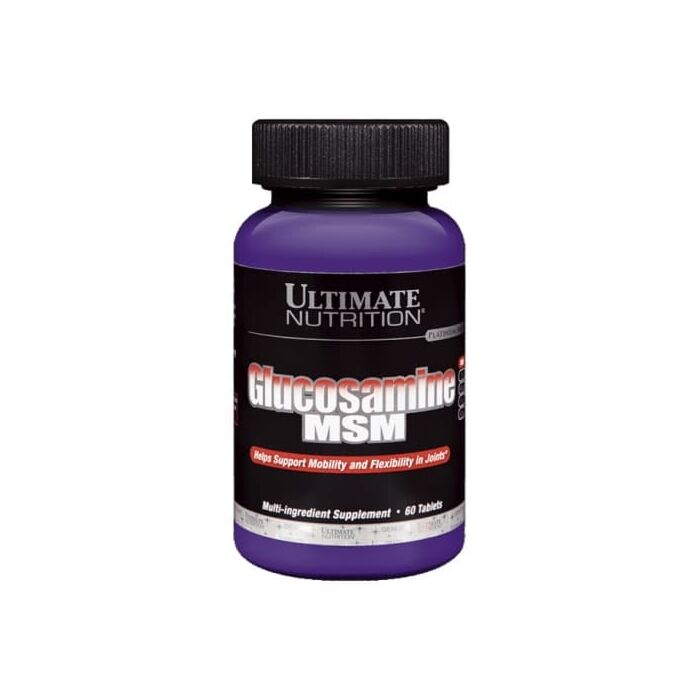 Комплекс для суставов и связок Ultimate Nutrition Glucosamine MSM 60 табл