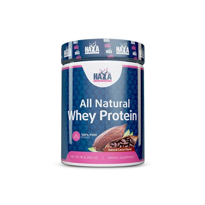 Сироватковий протеїн Haya Labs 100% Pure All Natural Whey Protein  (Natural Cocoa) - 454 г