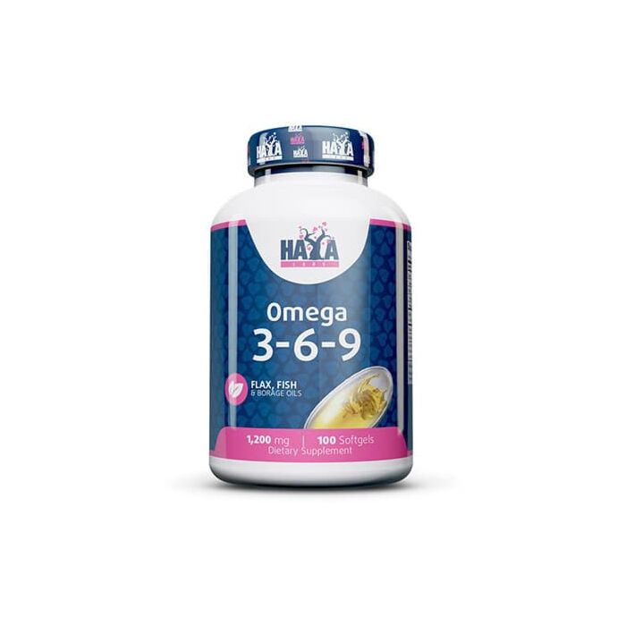 Омега жири Haya Labs Omega 3-6-9 1200 mg 100 soft gels