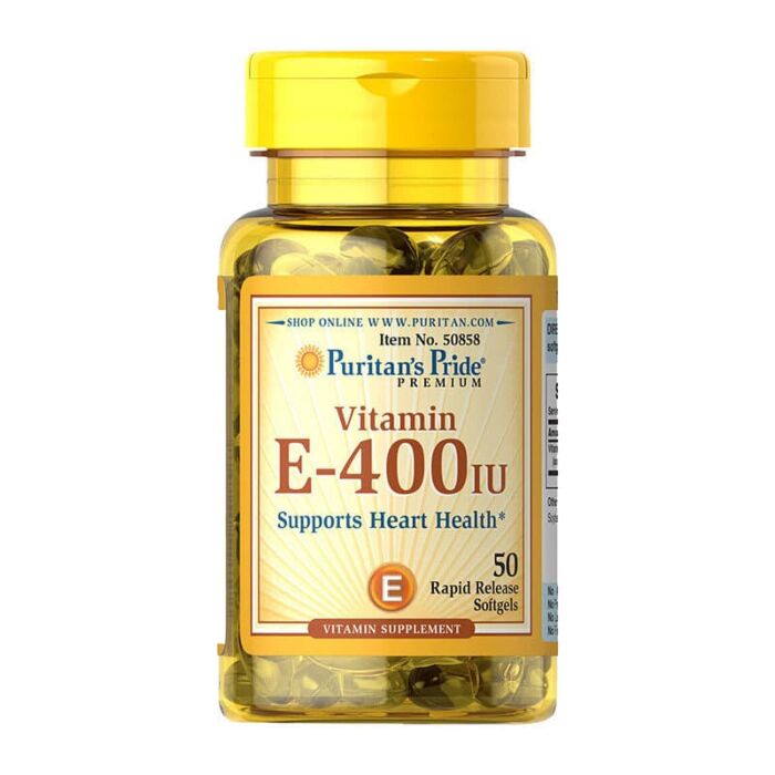 Вітамин E Puritans Pride Vitamin E 450 mg 50 Softgels