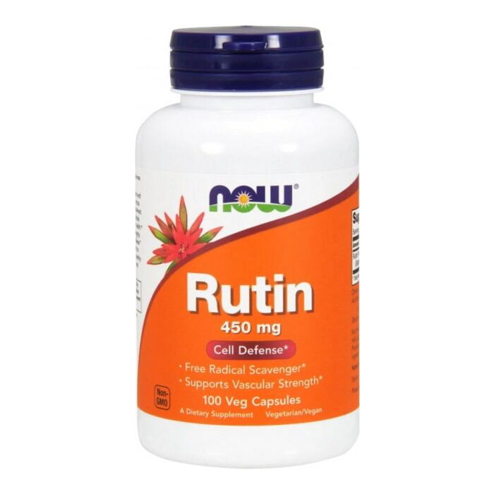 Спеціальна добавка NOW Rutin 450 mg - 100 Veg Capsules