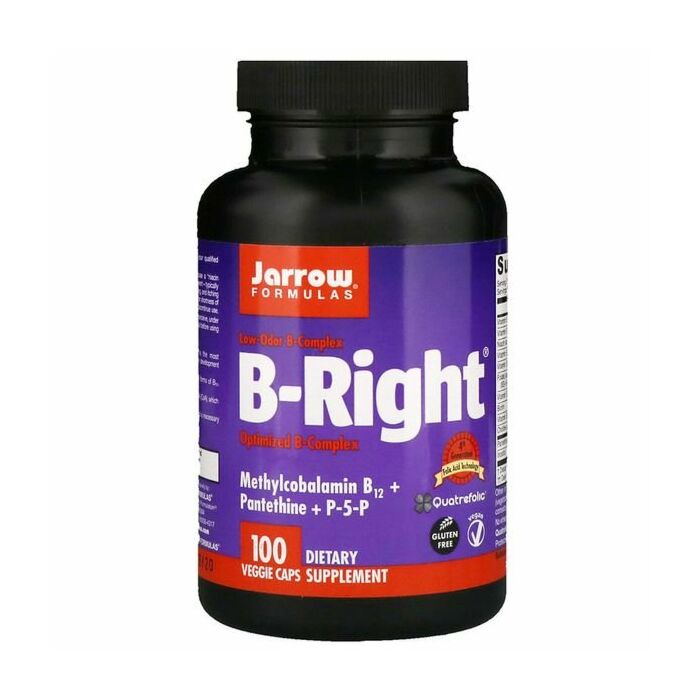Витамин B Jarrow Formulas B-Right, 100 гелевых капсул