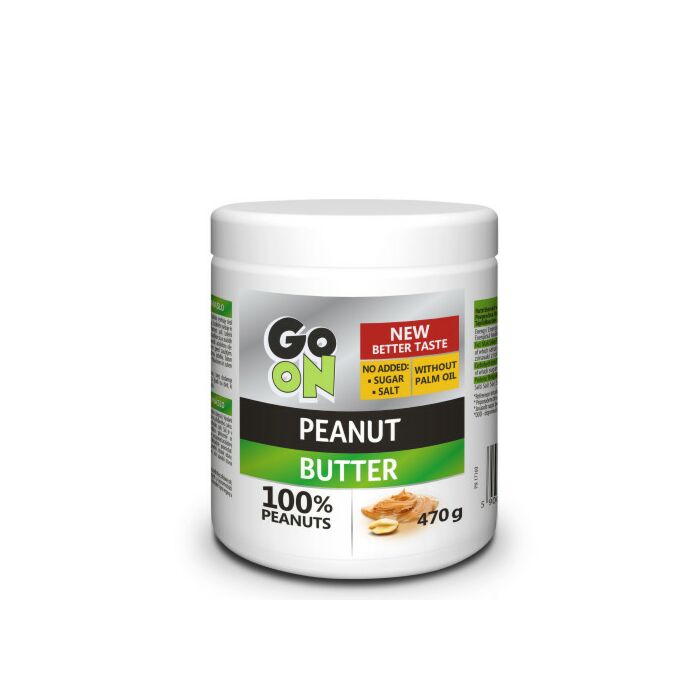 Арахисовое масло Go On Nutrition Peanut butter smooth 100% 470 гр