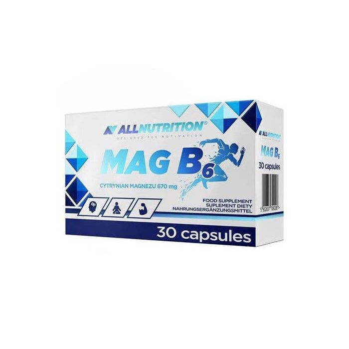Магний AllNutrition MAG B6 - 30 caps