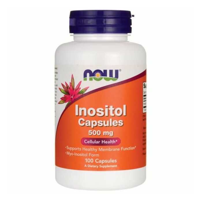 Вітамин B NOW Inositol capsules 500mg 100caps