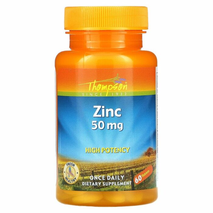 Цинк Thompson Zinc 50 mg 60 tabs